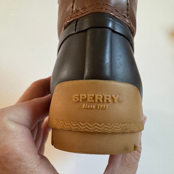 Sperry Boys Port Duck Boot Toddler Size 6 EUC Rain Boots Little Kid Outdoor - Picture 9 of 14